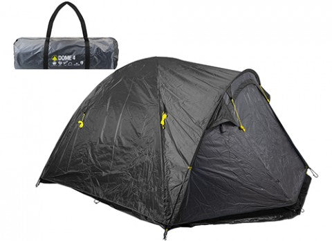 Summit 4 Person Double Skin Dome Tent - Slate Grey, Item No. 571136