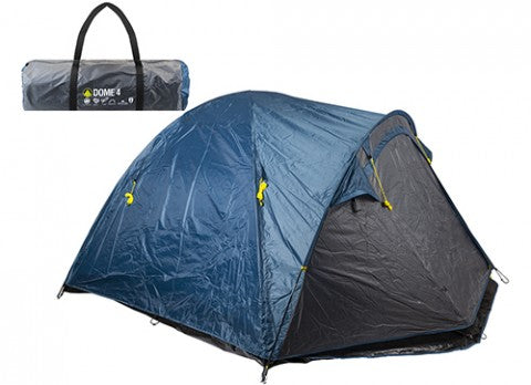 Summit 4 Person Double Skin Dome Tent - Indigo Blue, Item No. 571135