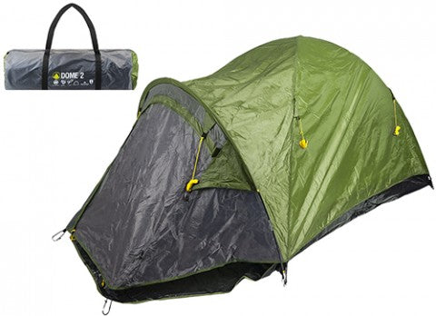 Summit 2 Person Double Skin Dome Tent - Forest Green, Item No. 571130