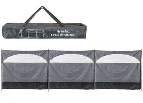 Summit Windbreak 150cm x 500cm - Slate Grey,  Item No. 572005