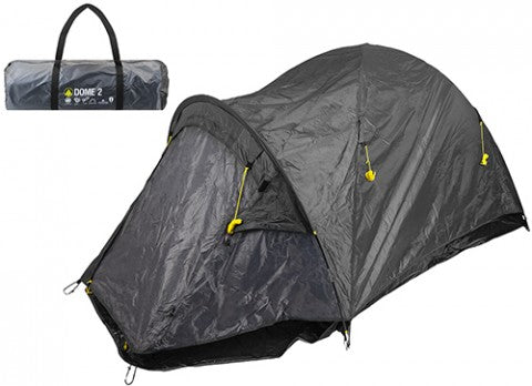 Summit 2 Person Double Skin Dome Tent - Slate Grey, Item No. 571133