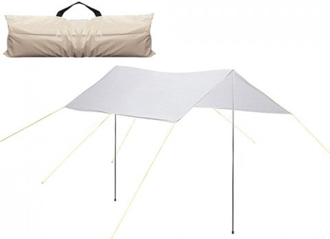 Summit Tarp Canopy with Steel Poles & Carry Bag 3m x 4m, Item No. 574004