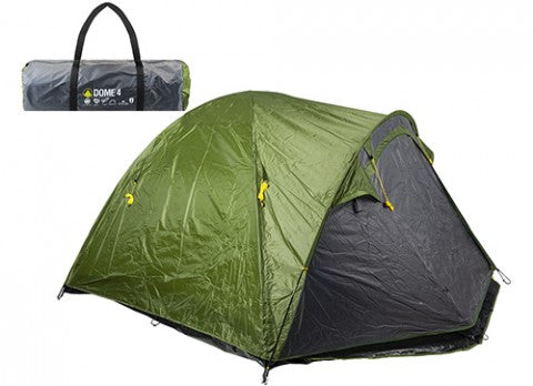 Summit 4 Person Double Skin Dome Tent - Forest Green, Item No. 571134