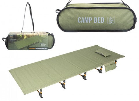 Pinnacle Aluminium Lightweight Packaway Camping Bed, Item No. 632011